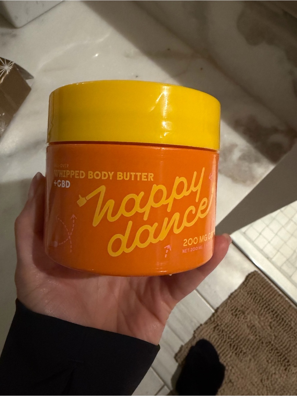 Whipped Body Butter - Orange & Yellow Nourishing Body Cream